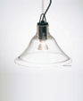 d5102 SERAVERRA pendant with black fittings - 144" overall height