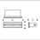 Recessed wall - stainless steel with micro-louver