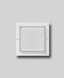 Recessed wall - low voltage with crystal matte glass