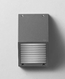 Surface wall with shielded light source