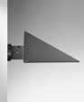 Surface wall with shielded light source