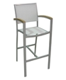 MDT-2 TEXTILENE BARSTOOL IN GREY