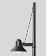 Pole top with symmetrical distribution