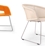 Chair 6 - Contemporary Wicker Chair with Stainless Sledge Base