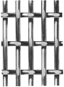 Wire Mesh - Rectangular Weave - Rectangular Opening Screen Wire Mesh - Rectangular Weave - Rectangular Opening Screen