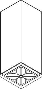 Prism Double Threshold Shower Prism Double Threshold Shower
