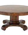 English Pedestal Cocktail Table Item #CE1014