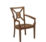 Dining Arm Chair - without Cushion Cast Seat 801331