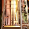 OBELISK bonfire patio deck outdoor gas heater torch light