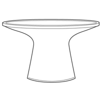 48" Round Dining Table TH-W48
