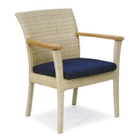 Arm Chair w/ Teak Arm SU-W13AT