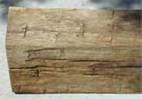 HAND HEWN BEAMS