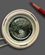 Round Halogen Under Cabinet PukLight