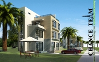 architecture interior and exterior design rendering