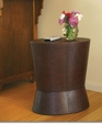 Leather Side Table