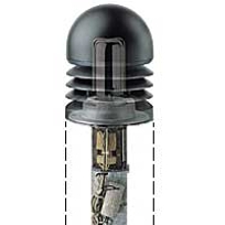 BRM821 Dome Top Louver 
Bollard Head Only