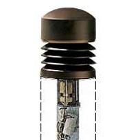 BRM825 Bevel Top Louver 
Bollard Head Only