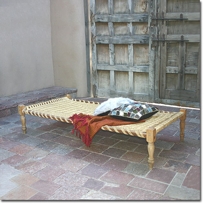 Woven Rope Bed