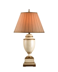 Traditional Ivory Urn Lamp
