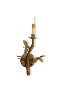 Painted Twig Wall Sconce