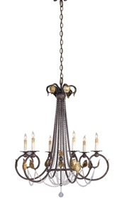 Crystal Beaded Chandelier