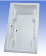 ABY774 - Carrollton 6' Soaker Bathtub