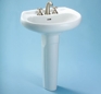 LPT890G- Carlyle Pedestal Lavatory