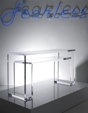 "Brilliant" Lucite/Acrylic Console Table