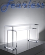 "Brilliant" Lucite/Acrylic Console Table