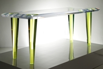 "ice" Acrylic/Lucite Dining Table