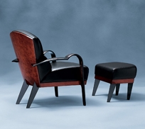 Gertrude Lounge Chair & Ottoman Gertrude Lounge Chair & Ottoman