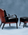Gertrude Lounge Chair & Ottoman