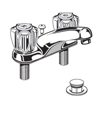 Colony® Soft Two-Handle Bathroom Faucet with Acrylic Handles