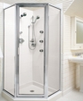 Corian® Shower Walls for Corner Installations