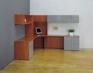 Corner wall unit