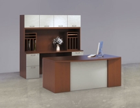 Desk with hutch