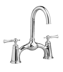 Bridge Vessel Faucet - Lever Handles