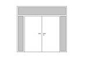Door, Stainless Steel- 2.0tss-add 2 Sidelites + Transom