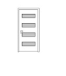 Door, Stainless Steel- 4-Horizons, 1.0