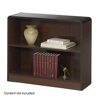 2-Shelf Reinforced Radius-Edge Bookcase