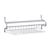 36"W Shelf Rack with Hangers