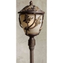Acorn and Oak Leaf Four-Light Outdoor Post Mount