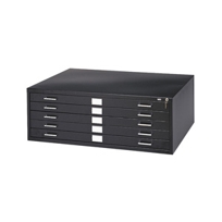 5-Drawer Steel Flat File for 24" x 36" D
