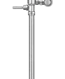 Naval Squat Toilet Flushometers