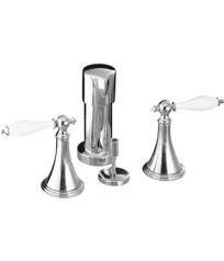K-316-4P - Finial® Traditional bidet faucet with lever handles