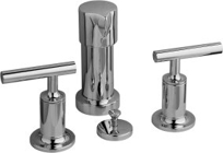 K-14431-4 - Purist® bidet faucet