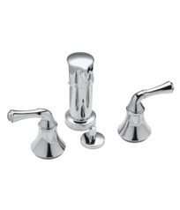 K-10279-4A - Forté® bidet faucet with traditional lever handles