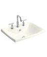 K-19029-8 - Escale® self-rimming lavatory