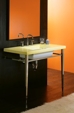 K-3028 - Kathryn® 42" enameled lavastone console tabletop K-3028 - Kathryn® 42" enameled lavastone console tabletop