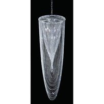 Sonata Eleven-Light Chrome Crystal Mystique Pendant Sonata Eleven-Light Chrome Crystal Mystique Pendant